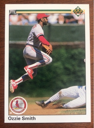 Upper deck baseball card - Ozzie Smith