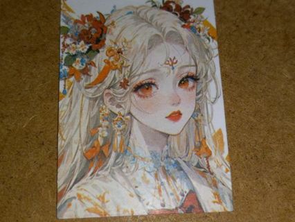 Pretty one thin vinyl lap top sticker no refunds regular mail very nice quality