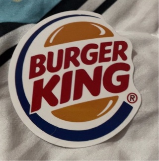 Burger King Decal sticker