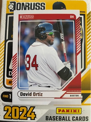 2024 Donruss #47 David Ortiz Boston Red Sox Baseball