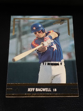 1991 Leaf ⚾ Series 2 Rookie Jeff Bagwell # BC14 ⚾ Houston Astros