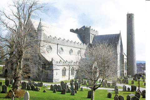 Vintage Postcard St. Canice's Cathedral, Ireland
