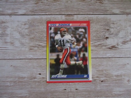 Score 1990 Jeff George QB Rookie football trading card # 634