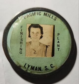 Pacific Mills ID Badge