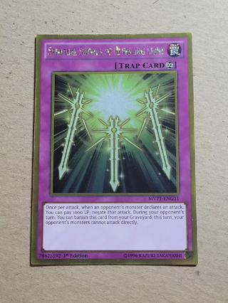 YuGiOh Spiritual Swords of Revealing Light MVP1-EN031 Ultra Rare 1st Edition Holo Card FREE SHIPPING