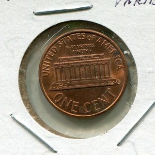 1999 P Lincoln Cent "Wide AM" Variety 