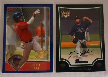 3 mlb rookie cards