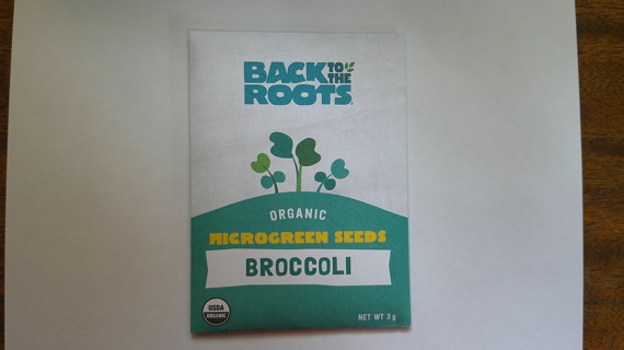 BROCCOLI Organic Microgreen Seeds NET WT 3g