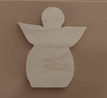 1 Christmas angel ornament cut out