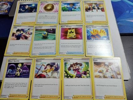 Pokemon Fusion Strike Trainer Cards