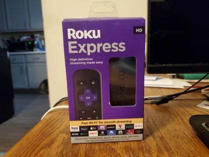 Roku Express HD Streaming Device Brand New Factory Sealed