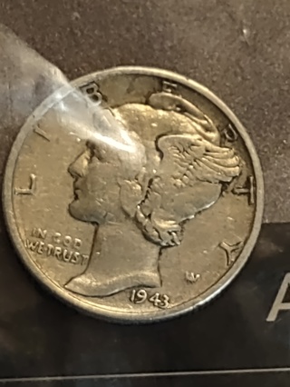 1943 Mercury Dime