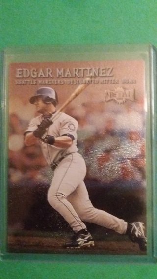 edgar martinez baseball card free shipping