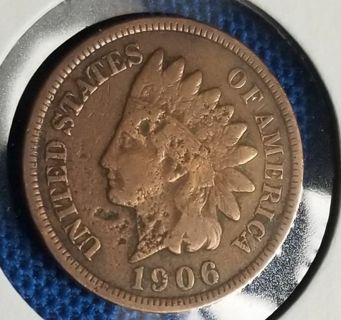 Indian Head Cent ☆1906☆ antique US coin
