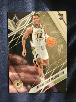 2022-23 Panini Chronicles Phoenix Rookie Bennedict Mathurin