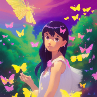 Listia Digital Collectible: Yellow Butterfly