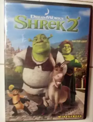 SHREK2 DVD=NO SCRATCHES=ORIGINAL CASE