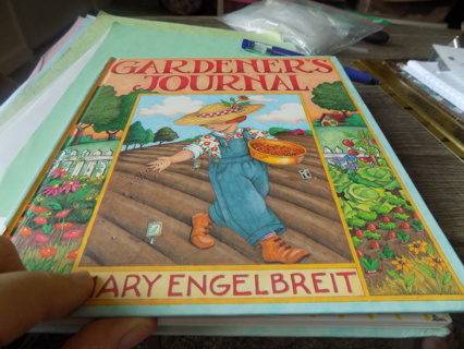 New hard cover copy Gardeners Journal by Mary Engelbrert