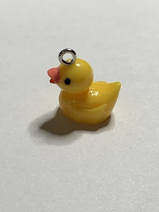 ♦YELLOW DUCK CHARM~#4~SMALL~FREE SHIPPING♦