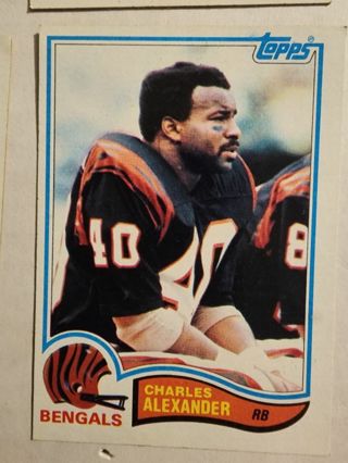 82 Topps Charles Alexander #37