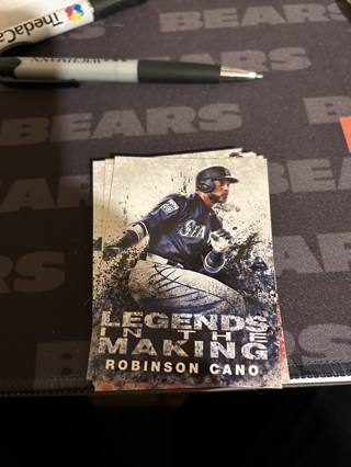 2018 topps legends in the making robinson cano