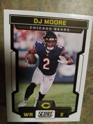 2023 SCORE DJ MOORE CHICAGO BEARS FOOTBALL CARD# 46