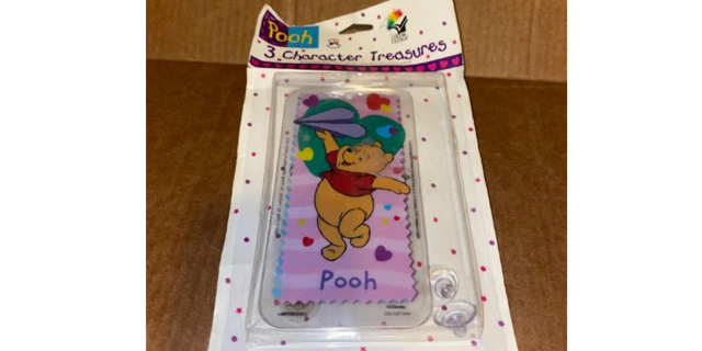 Winnie the Pooh 3 Character Treasures Tigger, Pooh, Piglet Color clings FC2