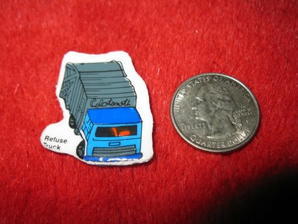 1980's Matchbox Off Road 4x4's Refrigerator Magnet: Refuse Truck