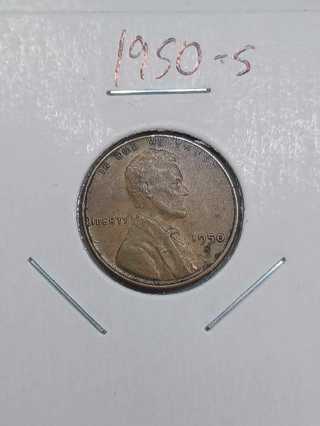 1950-S Lincoln Wheat Penny! 26