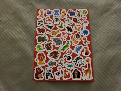 Sheet of stickers