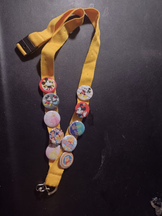 Misc Disney Pin Lanyard