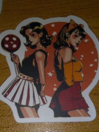 Girl one Cute vinyl lab top sticker no refunds regular mail win 2 or more get bonus