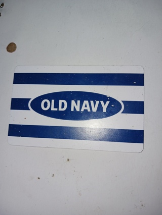 Old navy giftcard