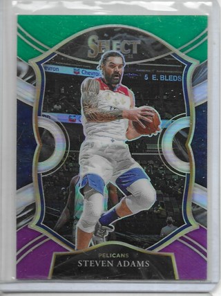 Steven Adams 2020-21 Select Prizm Green White Purple #19