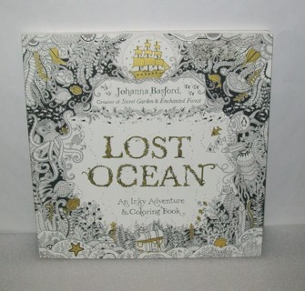 Lost Ocean Ink Style Coloring Book New