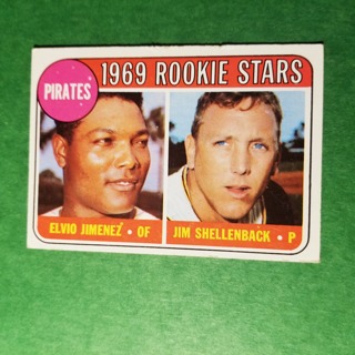 1969 - TOPPS BASEBALL CARD HI NO. 567 - 1969 ROOKIE STARS - PIRATES