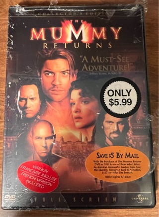 The Mummy Returns (NEW)