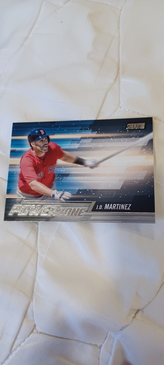 2018 Topps Stadium Club JD Martinez Power Zone