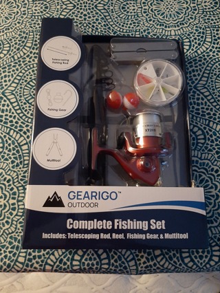 Brand New Complete Fishing Set - GEARIGO OUTDOORS