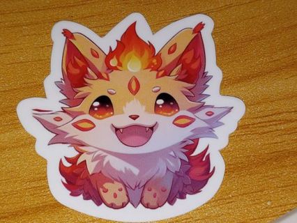 Cute new 1⃣ vinyl lap top sticker no refunds regular mail very nice quality