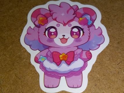 Cute one nice vinyl sticker no refunds regular mail only Very nice quality!