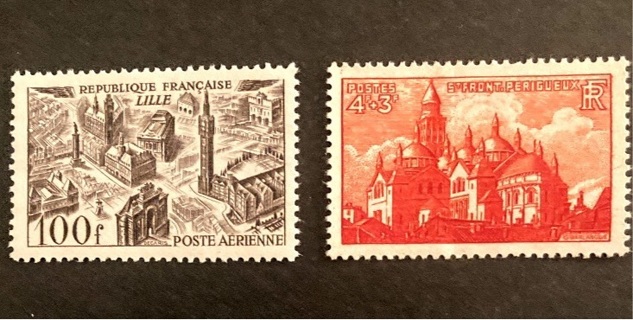 French Republic Stamp set 