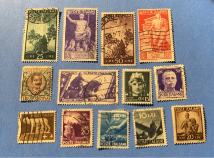 Italy stamp lot