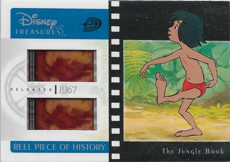 2003 Disney Treasures Reel Piece of History #PH7 The Jungle Book