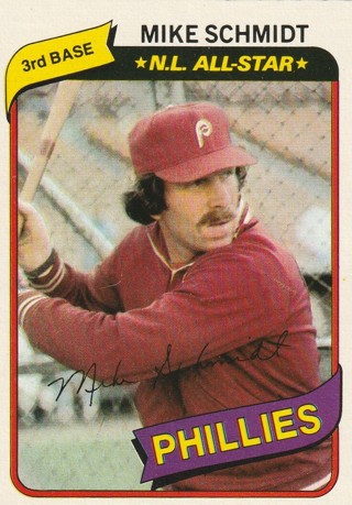 Topps 1980 O-Pee-Chee #141 Mike Schmidt Philadelphia Phillies