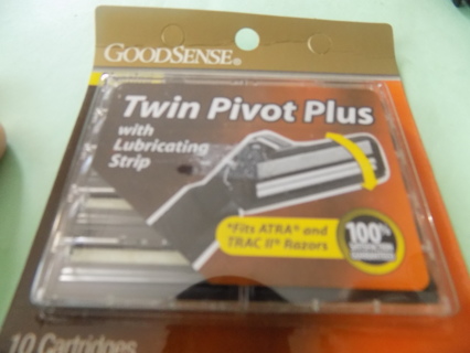 Good Sense Pivoting Twin Pivot Plus with lubricating stripe Razor Blade # 11
