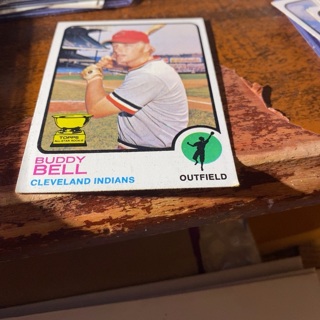 1973 topps buddy bell baseball card 