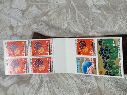 Book of postage stamps