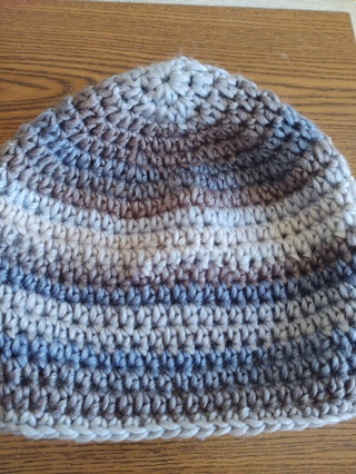 Hand Crocheted Slouch Hat 