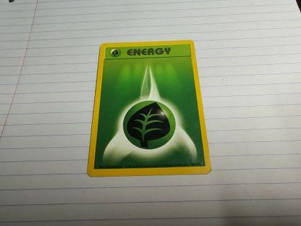 Pokemon Base Set Grass Energy 99/102 #1